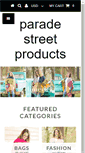 Mobile Screenshot of paradestreetproducts.com